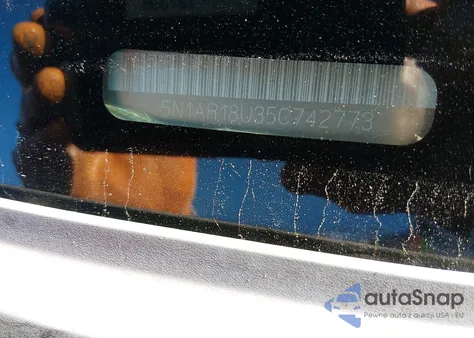 2005 Nissan Pathfinder Se z USA, uszkodzony, nr VIN 5N1AR18U35C742773